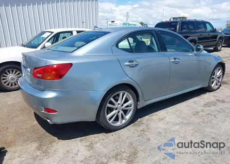 2007 Lexus Is 250 from USA, damaged, VIN JTHBK262672039678